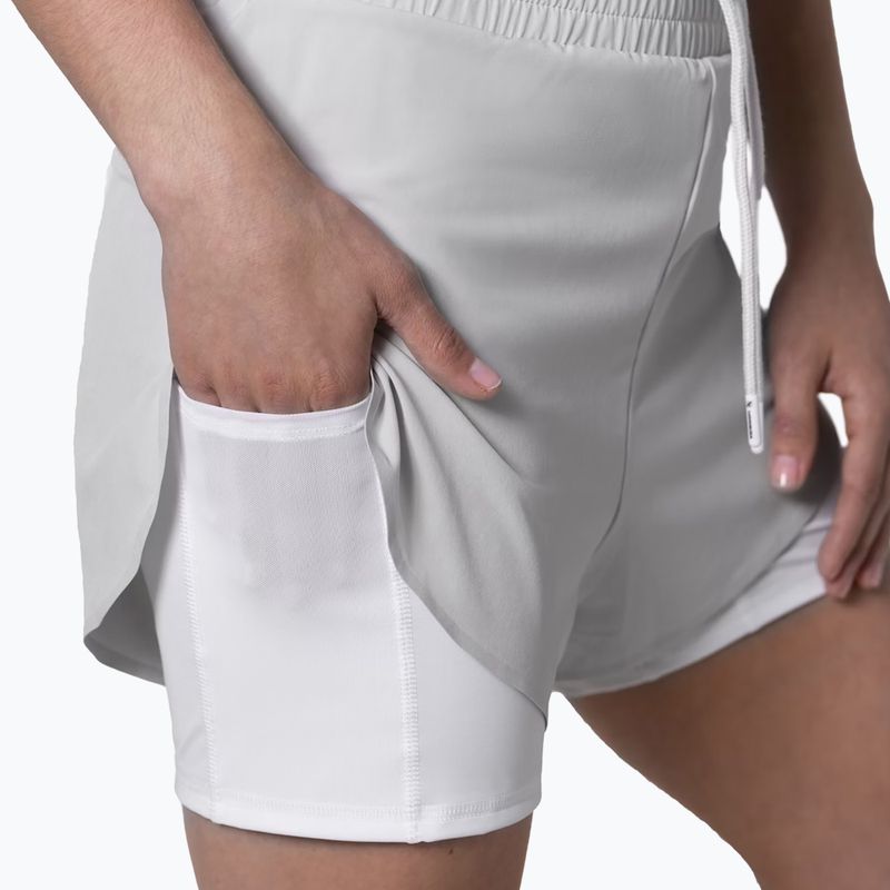 Women's training shorts Hayabusa Mid Rise Layered grey 4