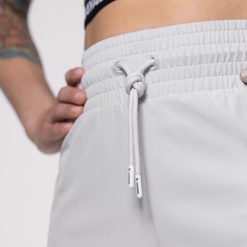 Women's training shorts Hayabusa Mid Rise Layered grey 6