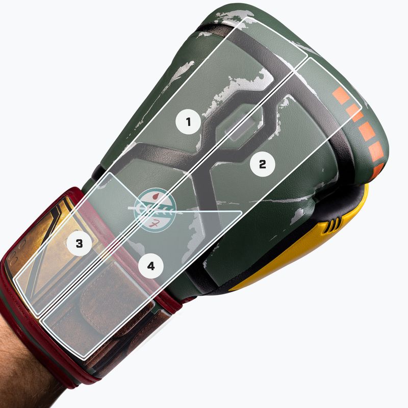 Hayabusa Star Wars Boba Fett gloves green/yellow 13