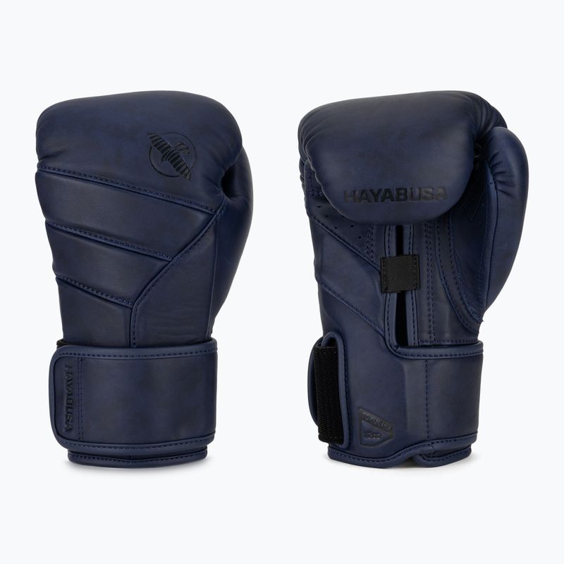 Hayabusa T3 LX indigo boxing gloves