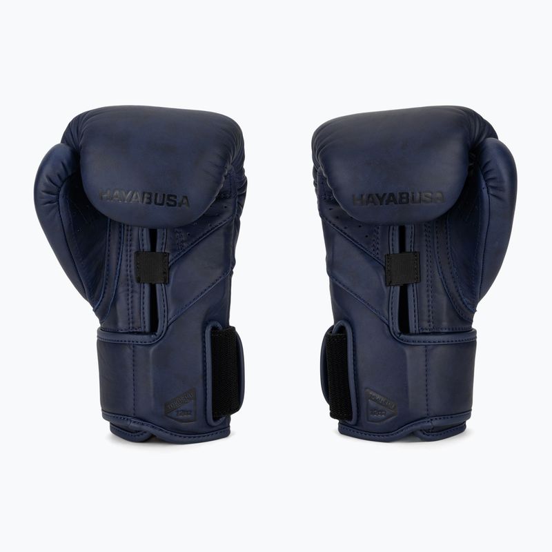 Hayabusa T3 LX indigo boxing gloves 3