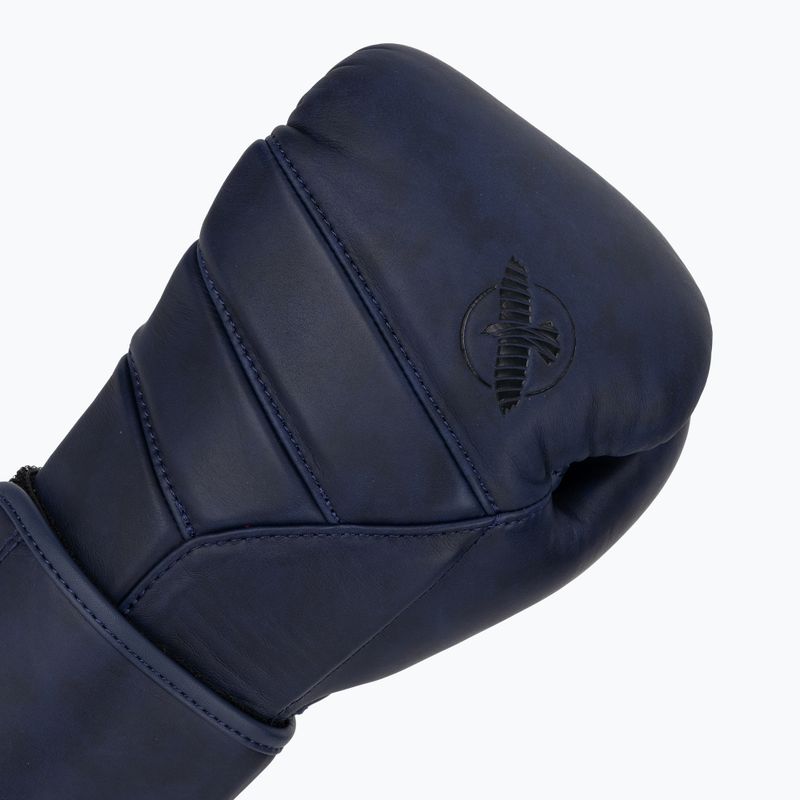 Hayabusa T3 LX indigo boxing gloves 5