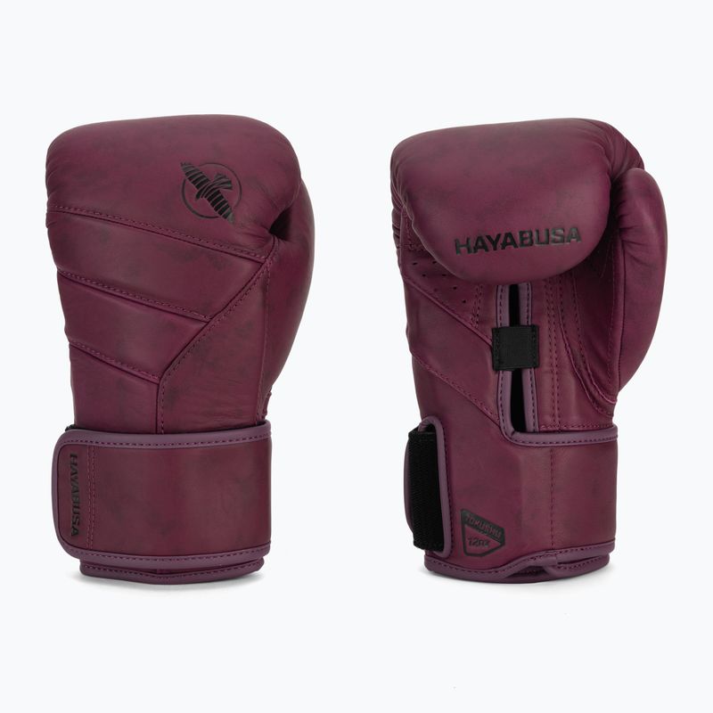 Hayabusa T3 LX wine boxing gloves