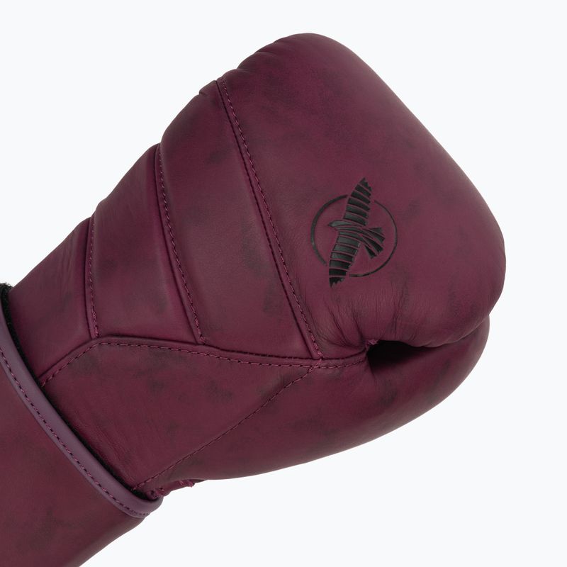 Hayabusa T3 LX wine boxing gloves 5
