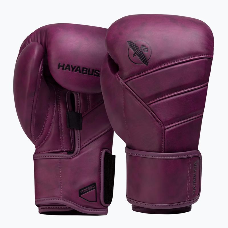 Hayabusa T3 LX wine boxing gloves