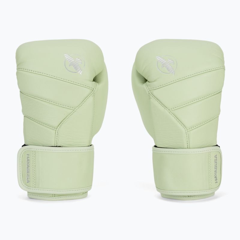 Hayabusa T3 Kanpeki summer moss green boxing gloves 2