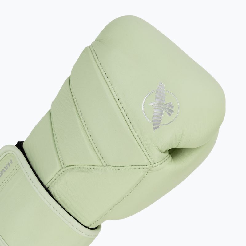 Hayabusa T3 Kanpeki summer moss green boxing gloves 5