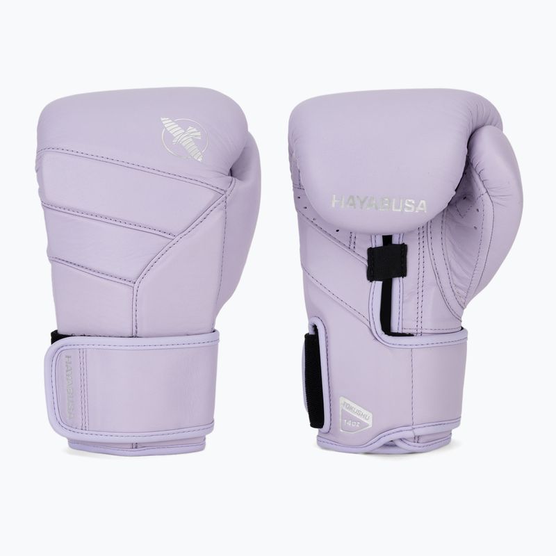 Hayabusa T3 Kanpeki wisteria purple boxing gloves