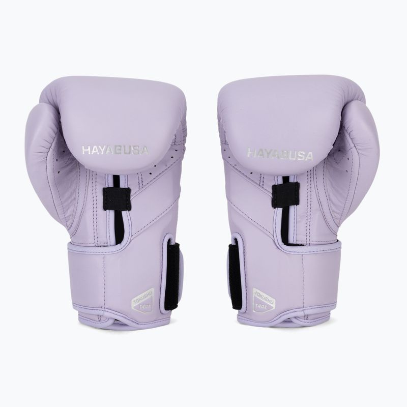 Hayabusa T3 Kanpeki wisteria purple boxing gloves 3