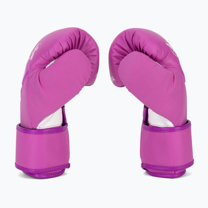 Hayabusa T3 Neon neon purple boxing gloves 4