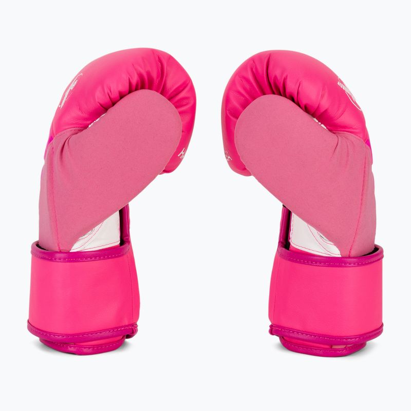 Hayabusa T3 Neon neon pink boxing gloves 4
