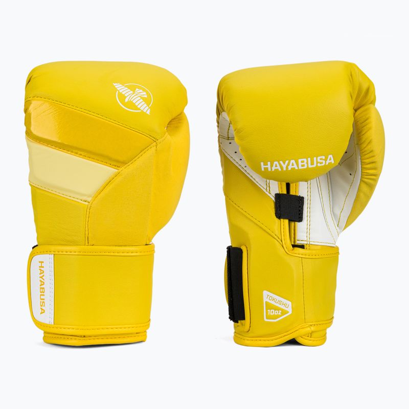 Hayabusa T3 Neon neon yellow boxing gloves