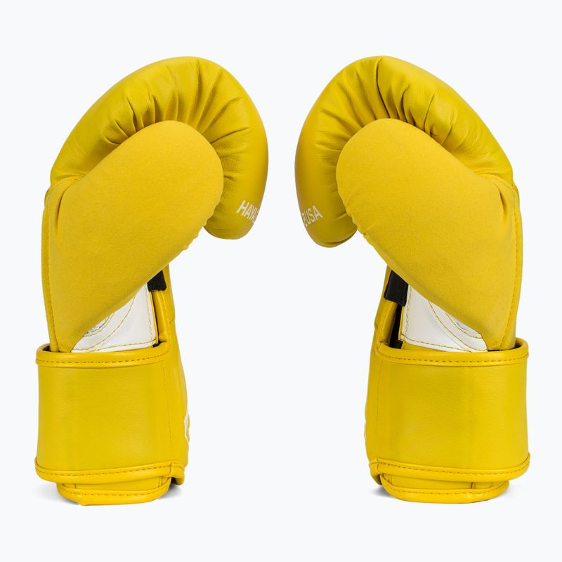Hayabusa T3 Neon neon yellow boxing gloves 4