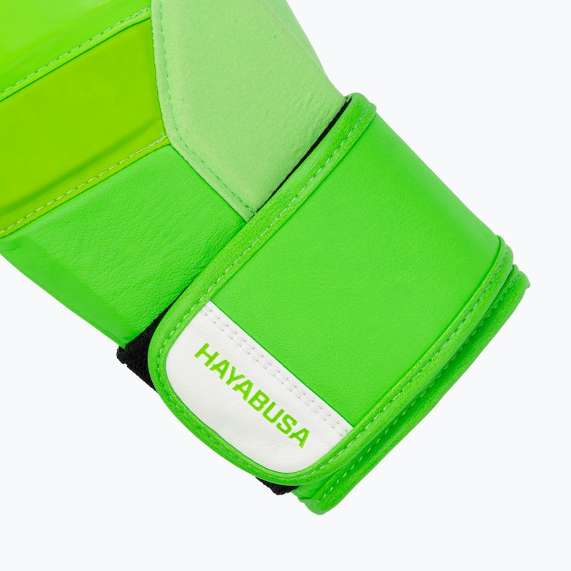 Hayabusa T3 Neon neon green boxing gloves 6