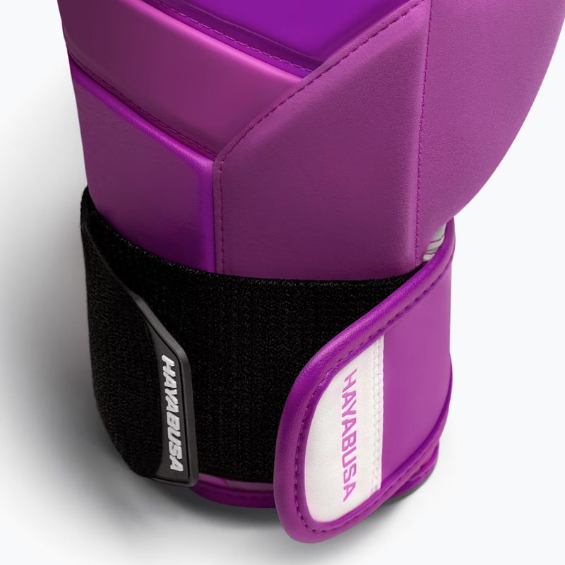 Hayabusa T3 Neon neon purple boxing gloves 2