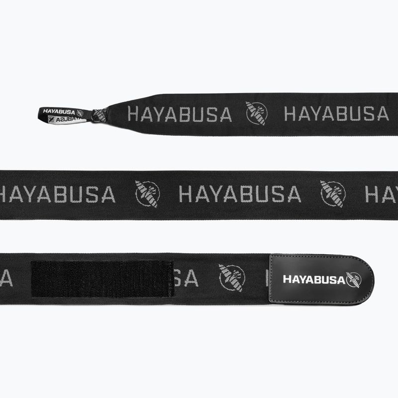 Hayabusa Premium Jacquard Boxing Handwraps 450 cm black 3