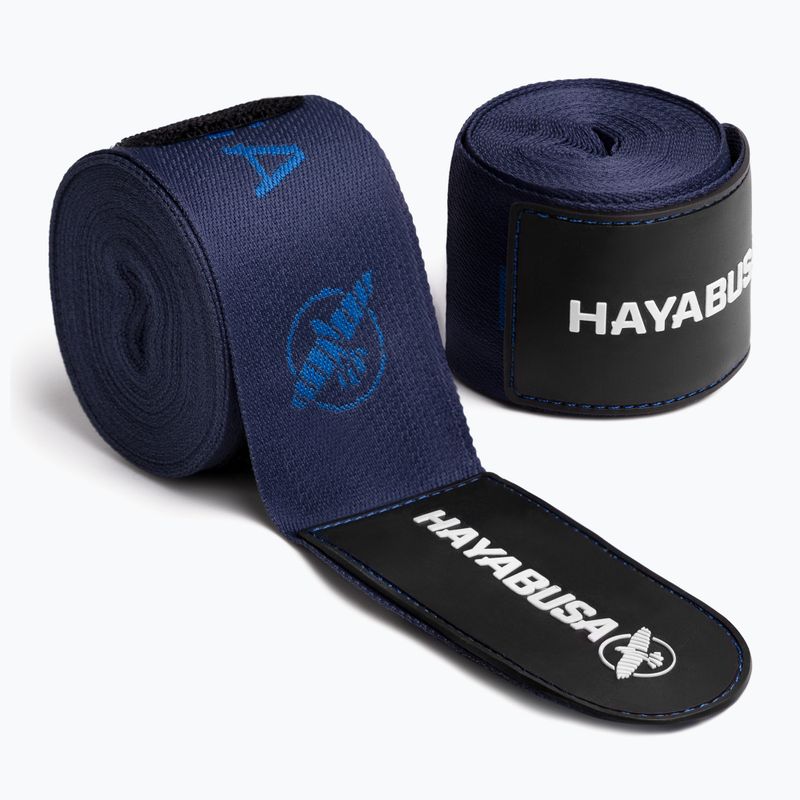 Hayabusa Deluxe Jacquard Boxing Handwraps 450 cm blue