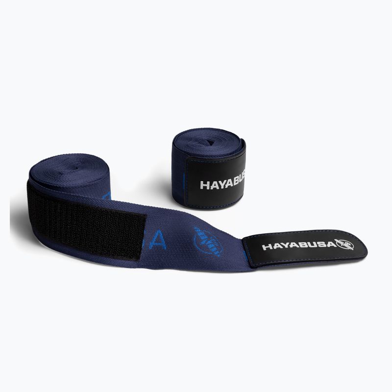 Hayabusa Deluxe Jacquard Boxing Handwraps 450 cm blue 2