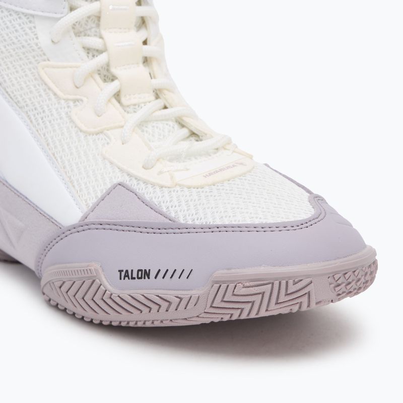 Hayabusa Talon Boxing shoes white/lavender 7