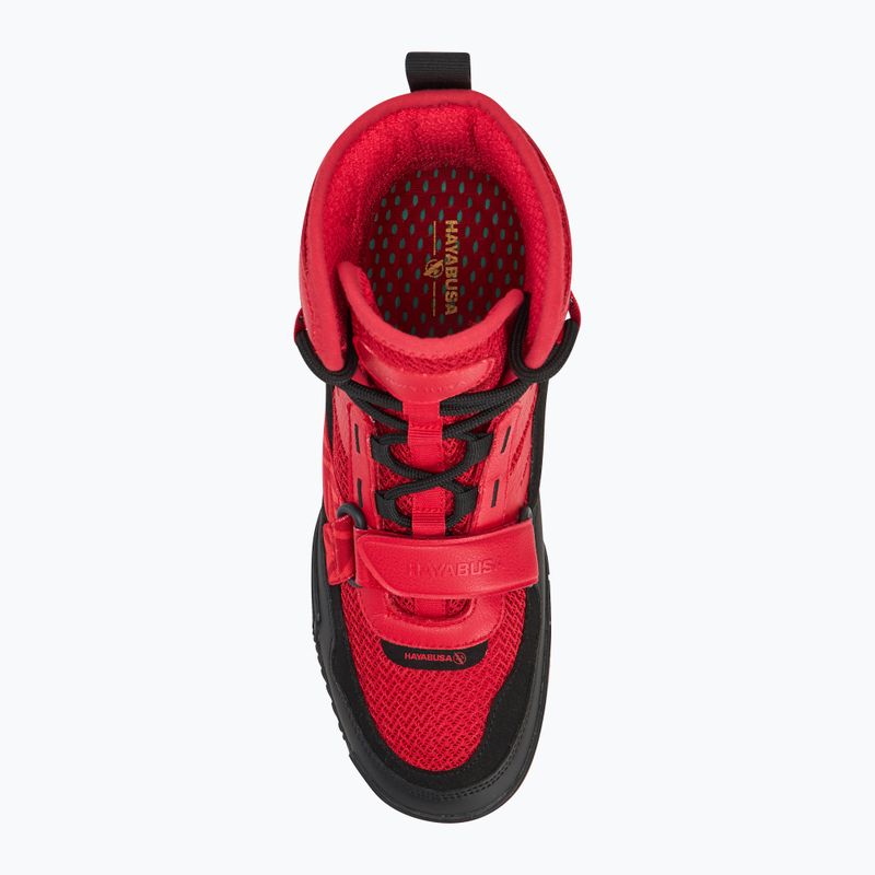 Hayabusa Strike Boxing men's boxing shoes red 5