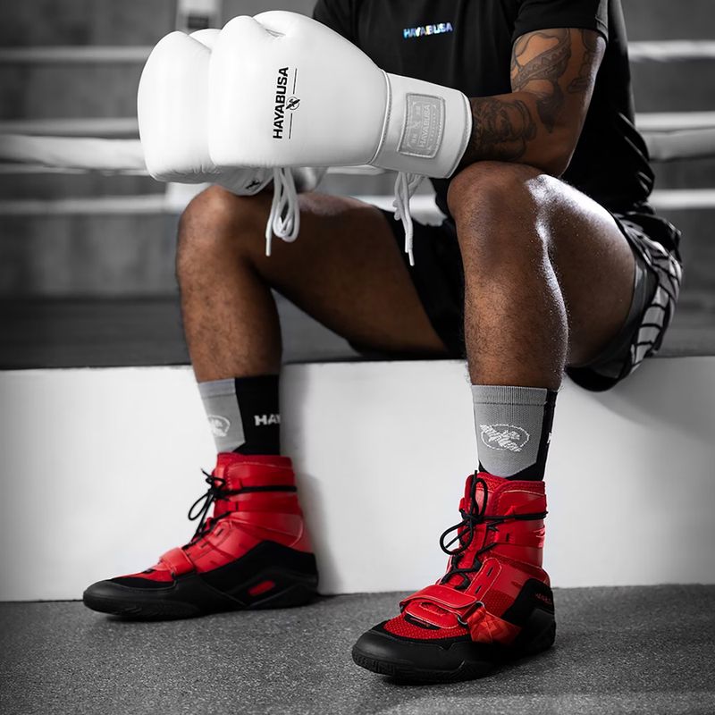 Hayabusa Strike Boxing men's boxing shoes red 10