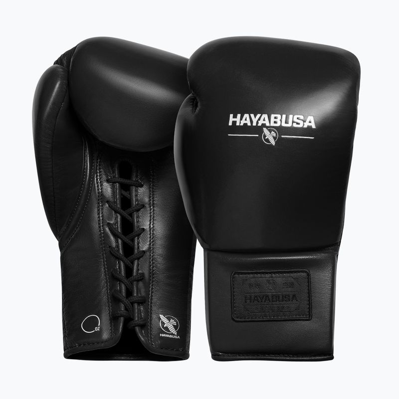 Boxing gloves Hayabusa Pro Traditional Horse Hair Lace-Up black 2