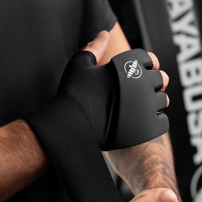 Hayabusa Elite Quick Wraps grappling gloves black 4