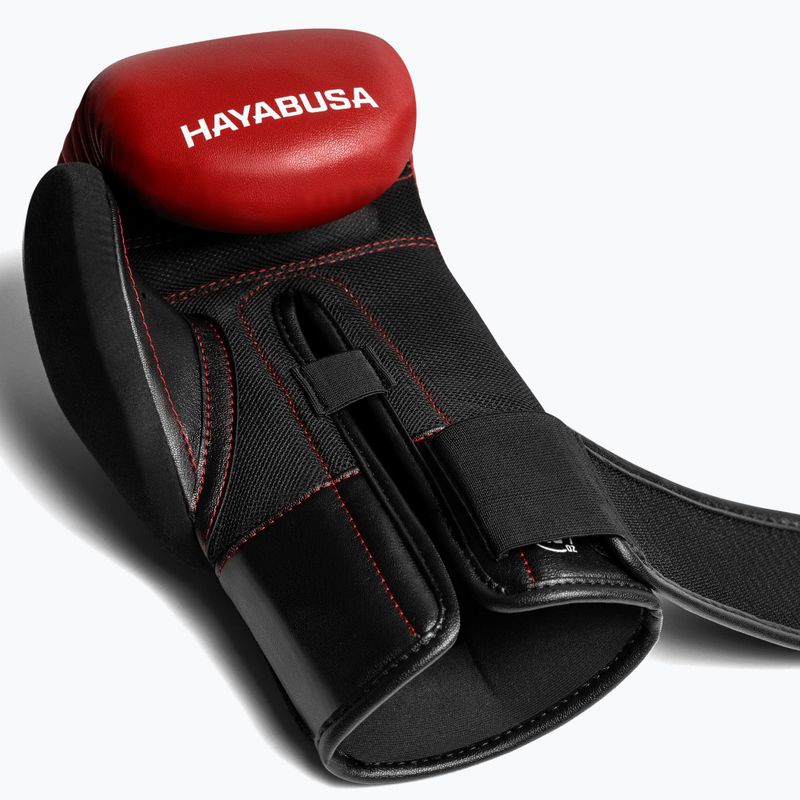 Boxing gloves Hayabusa E1 Boxing red/black 5