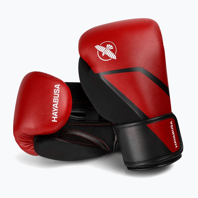 Boxing gloves Hayabusa E1 Boxing red/black 7
