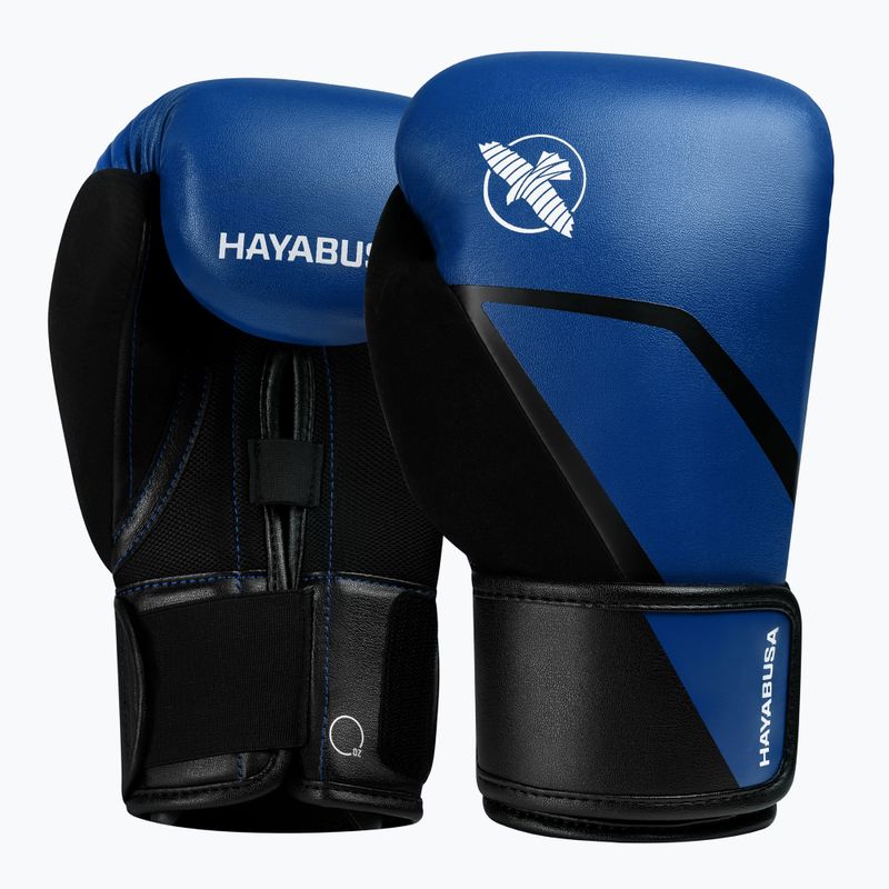 Boxing gloves Hayabusa E1 Boxing blue/black 2