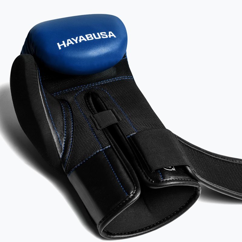 Boxing gloves Hayabusa E1 Boxing blue/black 5