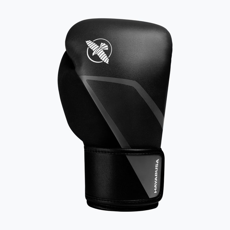 Boxing gloves Hayabusa E1 Boxing black/grey 2