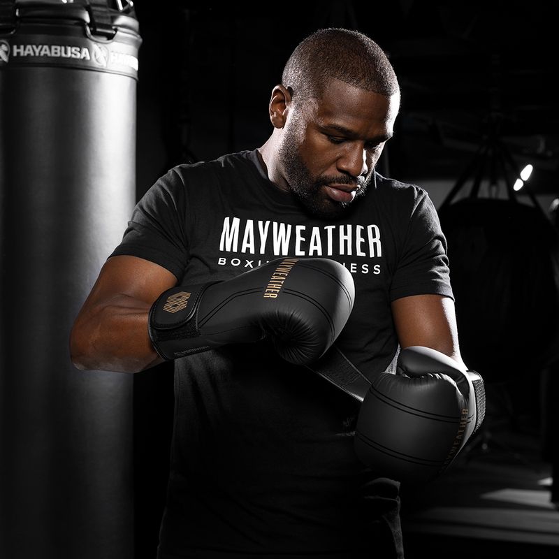 Hayabusa Mayweather Contender boxing gloves black 9