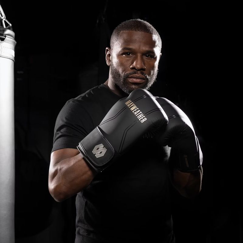 Hayabusa Mayweather Contender boxing gloves black/gold 6