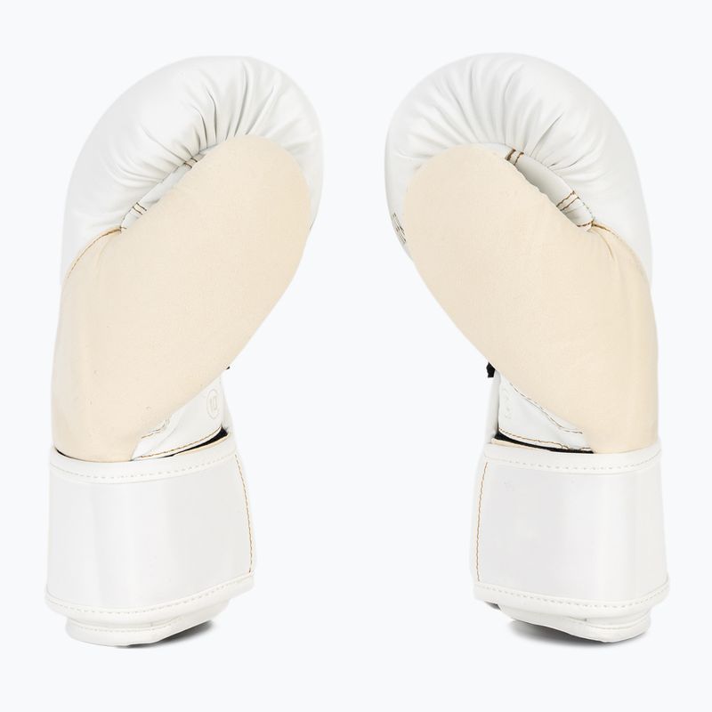 Hayabusa Mayweather Champ white/gold boxing gloves 4