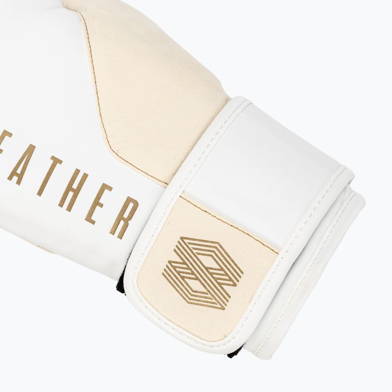 Hayabusa Mayweather Champ white/gold boxing gloves 6