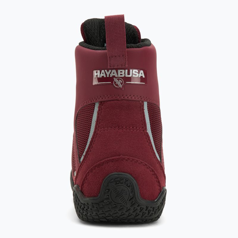 Men's boxing shoes Hayabusa Pro Boxing garnet/grey 6