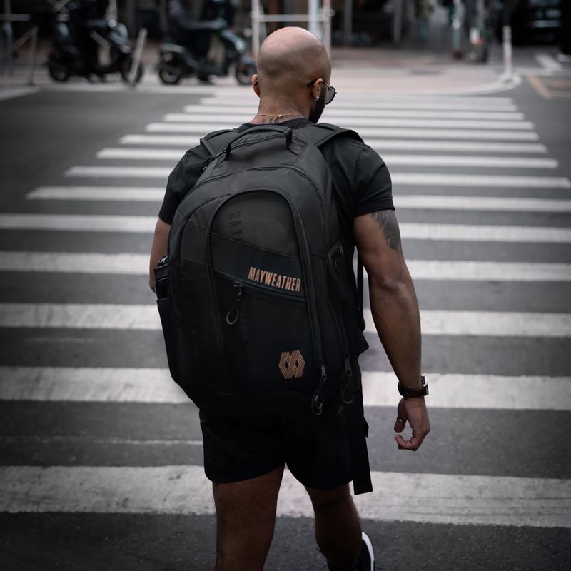 Hayabusa Mayweather Boxing training backpack 30 l black/gold 9
