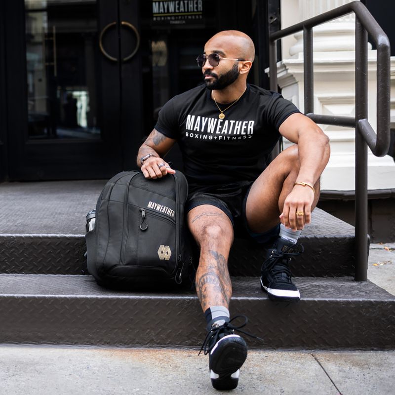 Hayabusa Mayweather Boxing training backpack 30 l black/gold 11