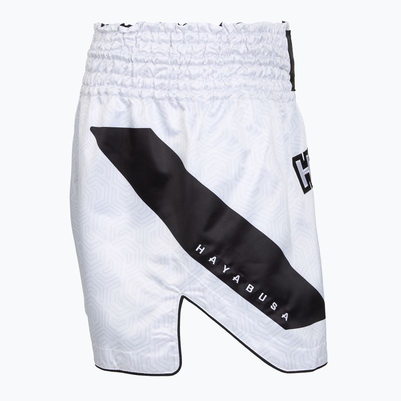 Men's training shorts Hayabusa Core Fight white 3