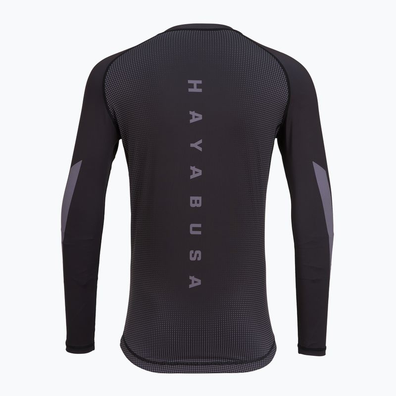 Men's long sleeve rashguard Hayabusa Core Rash Guard black 2