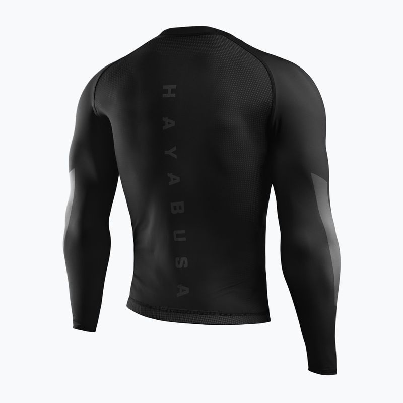 Men's long sleeve rashguard Hayabusa Core Rash Guard black 2