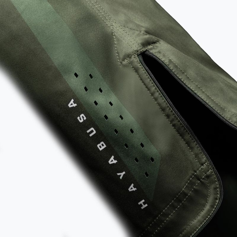 Men's training shorts Hayabusa Apex Fight 3/4 green 3