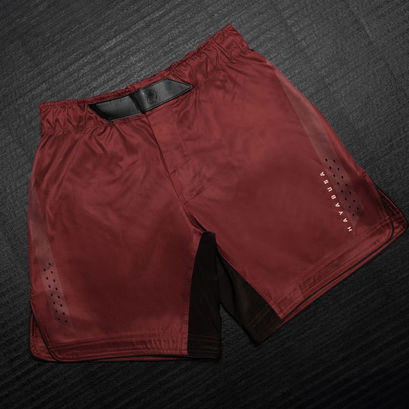 Men's training shorts Hayabusa Apex Fight 3/4 red 3