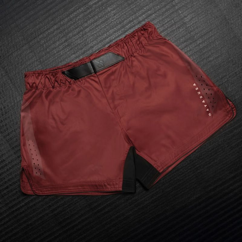 Men's training shorts Hayabusa Core Fight Mid red 3