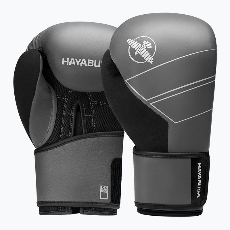 Boxing gloves Hayabusa S4 Leather grey
