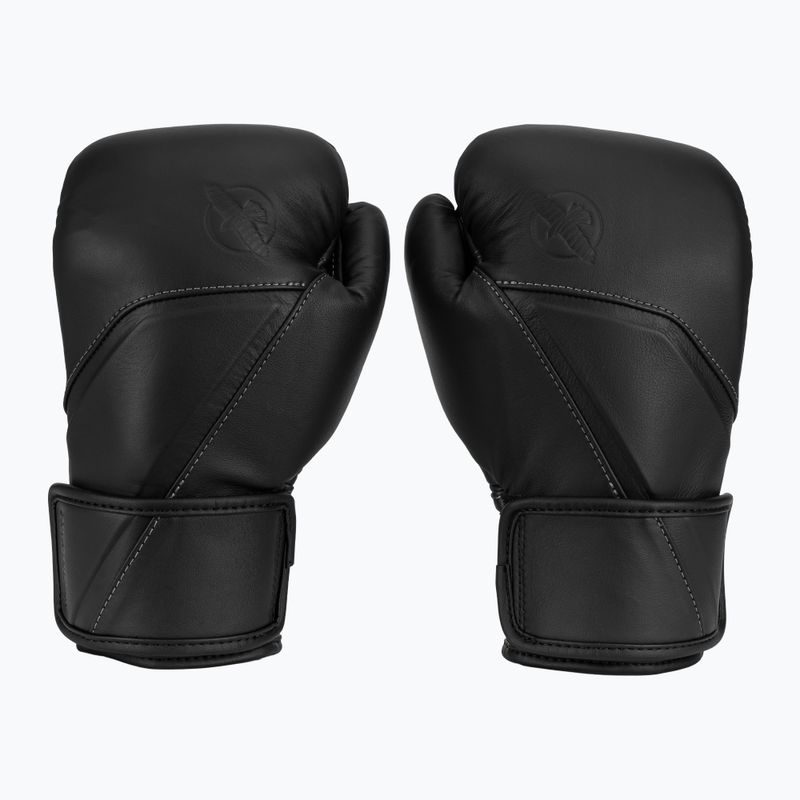 Boxing gloves Hayabusa E1 Leather black 2