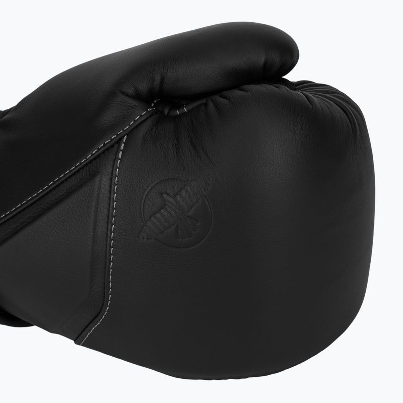 Boxing gloves Hayabusa E1 Leather black 5