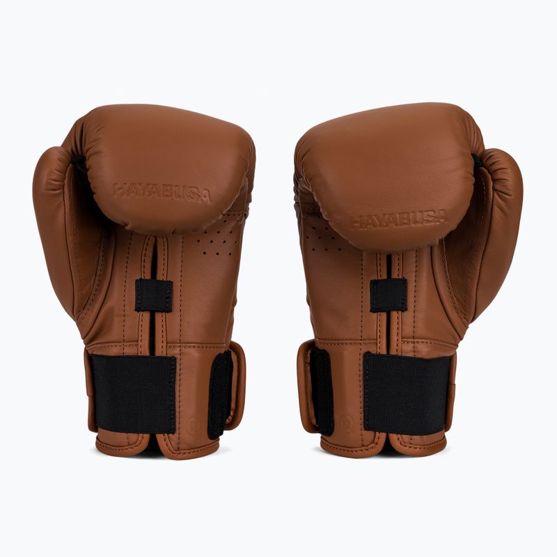 Boxing gloves Hayabusa E1 Leather brown 3