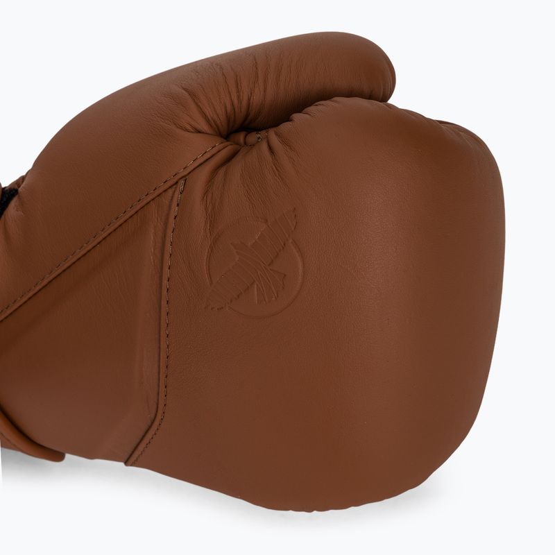 Boxing gloves Hayabusa E1 Leather brown 5